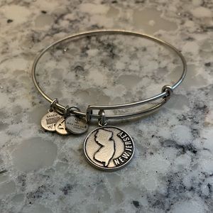 Alex and Ani New Jersey Charm Bangle